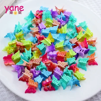 Sale stock lovely hair clip claw colorful butterfly hair claw