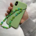 Mobile Phone Fashionable Mobile Phone Chain Decorated With Colorful Beads Phone Case Straps