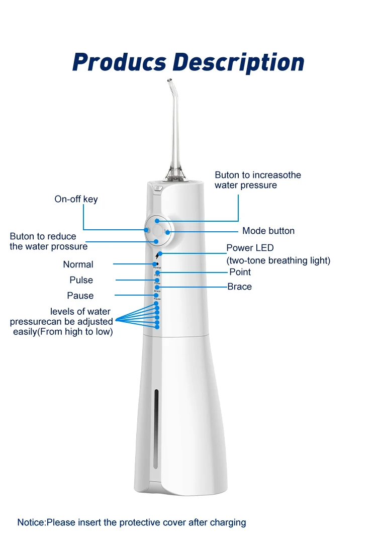 Oral Irrigator Smart Water Flosser Hangsung Mijia Portable Hydro Floss