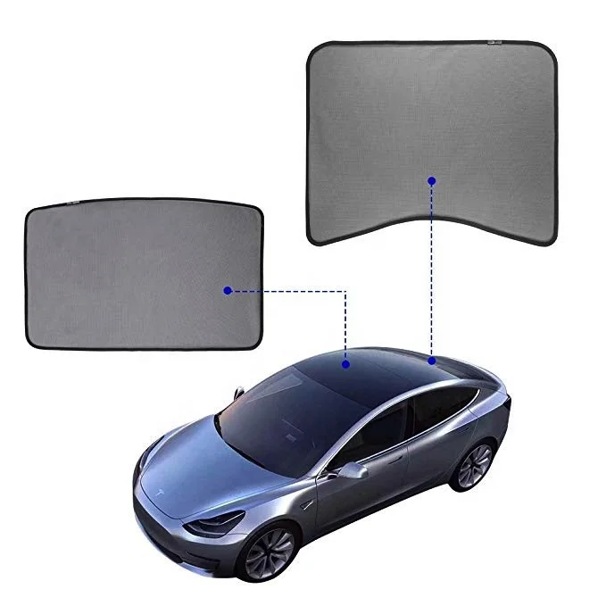 tesla model s sunroof shade