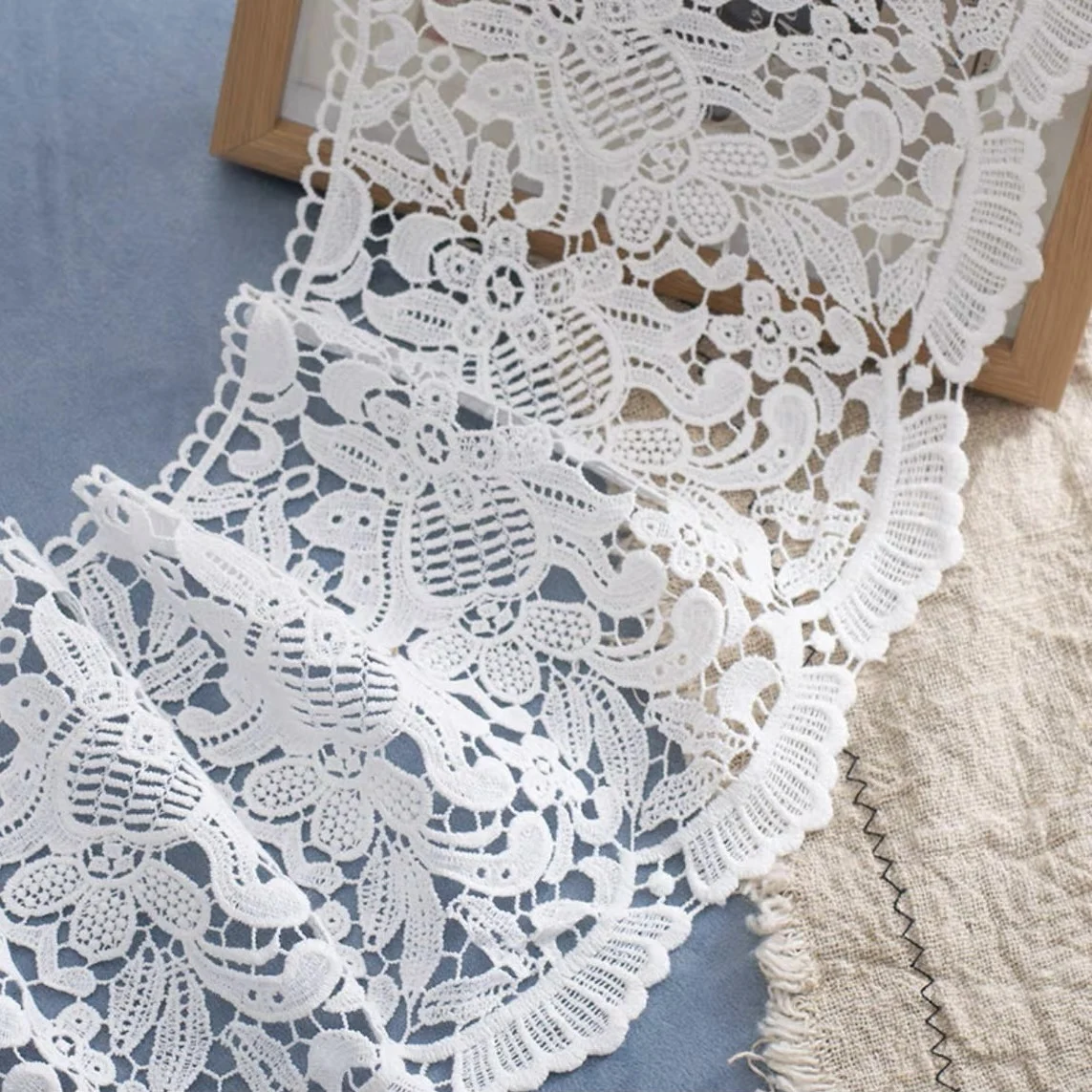 Wholesale Cm Cotton Water Soluble Lace For Lingerie