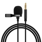 Metal Usb Mini Audio Portable Tie Clip 3.5mm Jack Microphone For Mobile Phone And Laptop