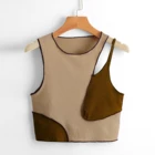 Sexy Off- Shoulder Ladies Sexy Knitted Crop Tops