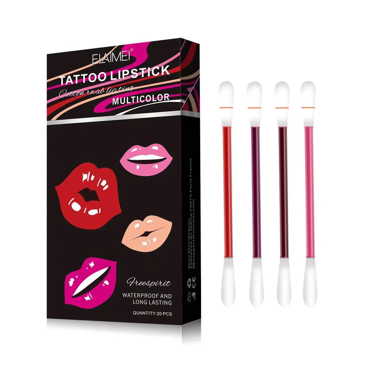 tattoo lipstick swabs