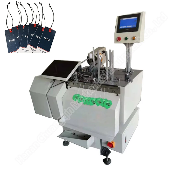 String Tag Machine Hang Tag Labeling Machine Fully Automatic Hang Tag