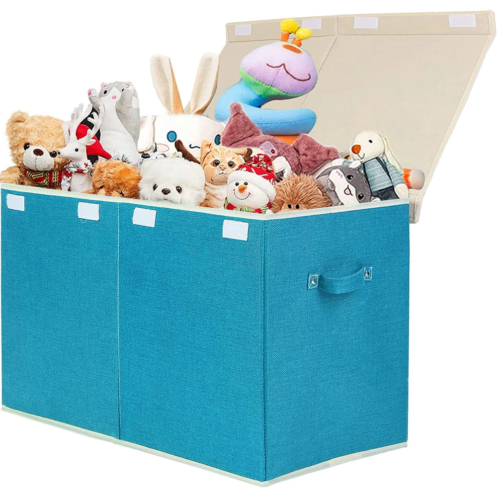2024 Low Price Wholesale Household Assembly Children Baby Toys Organizer Foldable Storage Box