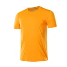 T-shirt Shirt Men Low Price Custom Design Logo 100%Polyester T-shirt Plaid Blank Shirt For Men
