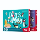 Family Toi Children 200 Pieces Dog Family Jigsaw Puzzle Toy Toi Kids 200 Pieces Cat Family Jigsaw Puzzle Toy