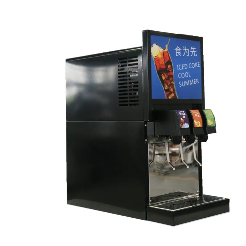 6 flavor soda fountain system