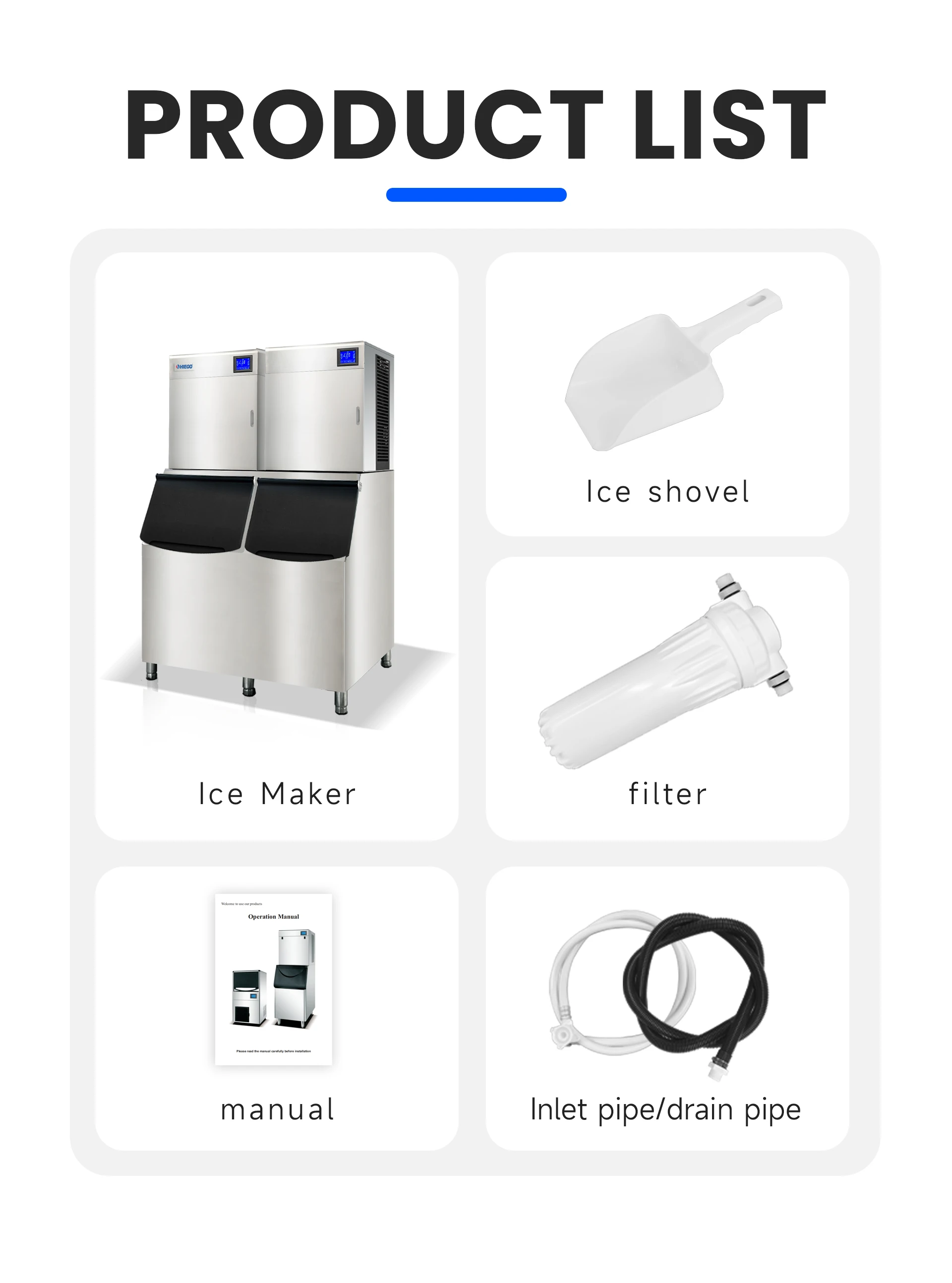 Ice Machines, 1000kg/24hr, 4400w - detail 22