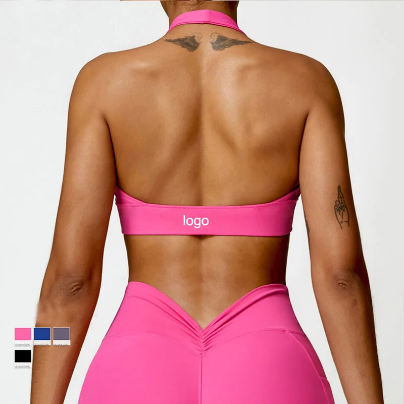 High Quality Unique Active Sport Crop Top Sexy Sports Bras Soft Workout Activewear Gym Sportswear Women Fitness Yoga Sports Bras