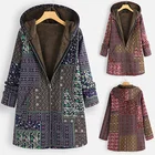 Coat Coats Ladies Women Cotton Coat Winter Women Coat Lady Printed Coats Plus Size Ladies Cotton Coats