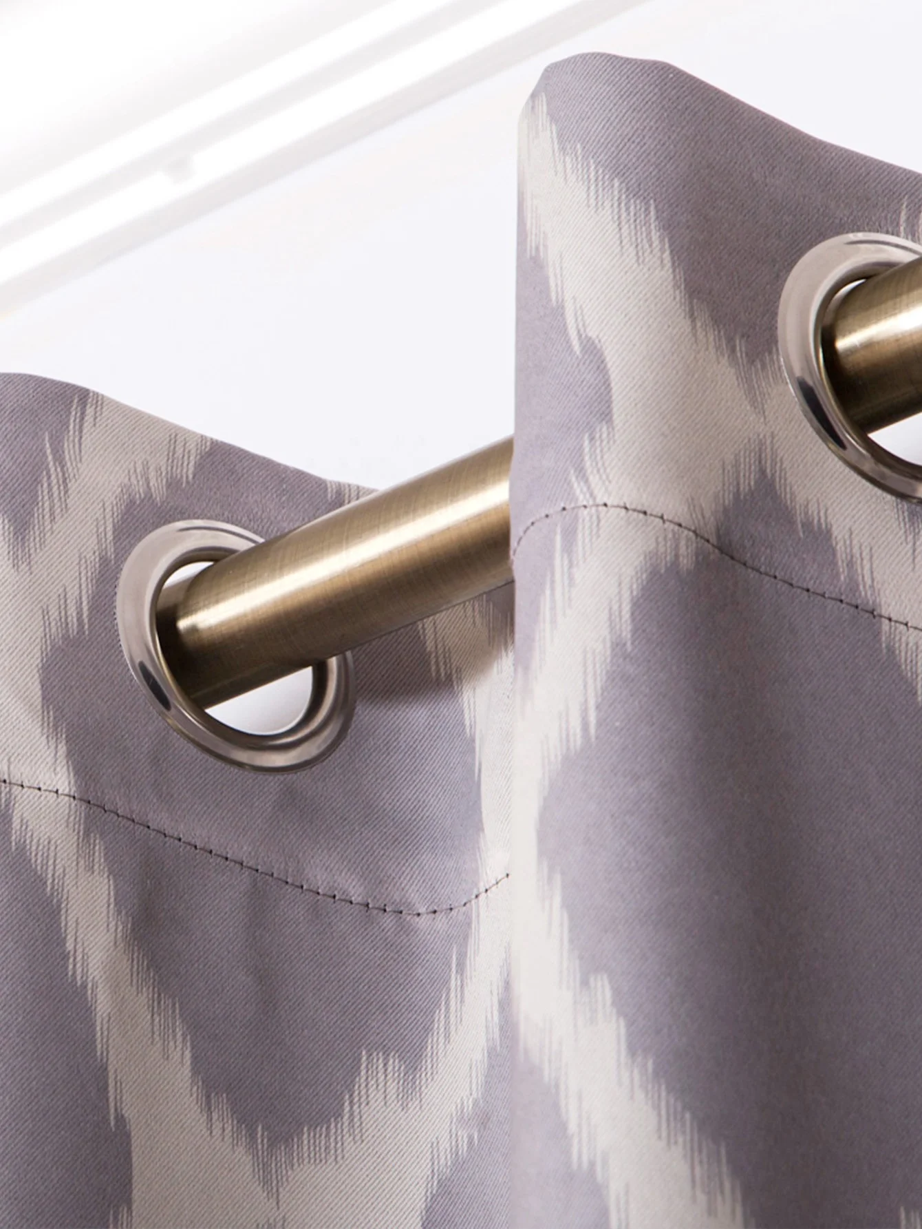 Modern new design geometric jacquard curtain window curtains bedroom living room