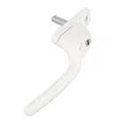 Window Window ISO9001 Ningbo Lianggong White Cranked Espag Upvc Window Hardware Handle