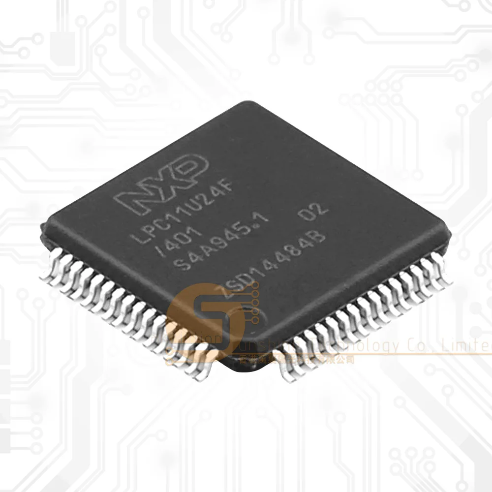 product arm cortex m0 mcu lpc11u24fbd64 lqfp 64 microcontroller for embedded iot systems-1