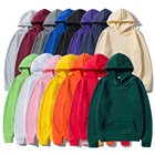 Cotton Fleece Hoodies Custom Unisex Embroidery Cotton Polyester Pullover Hoodie Printing Sweatshirt Fleece Hoodies