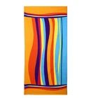 Beach Bath Microfiber Towels 2021 Factory New Style Customizable Beach Towel Microfiber Custom Print Bath Towel