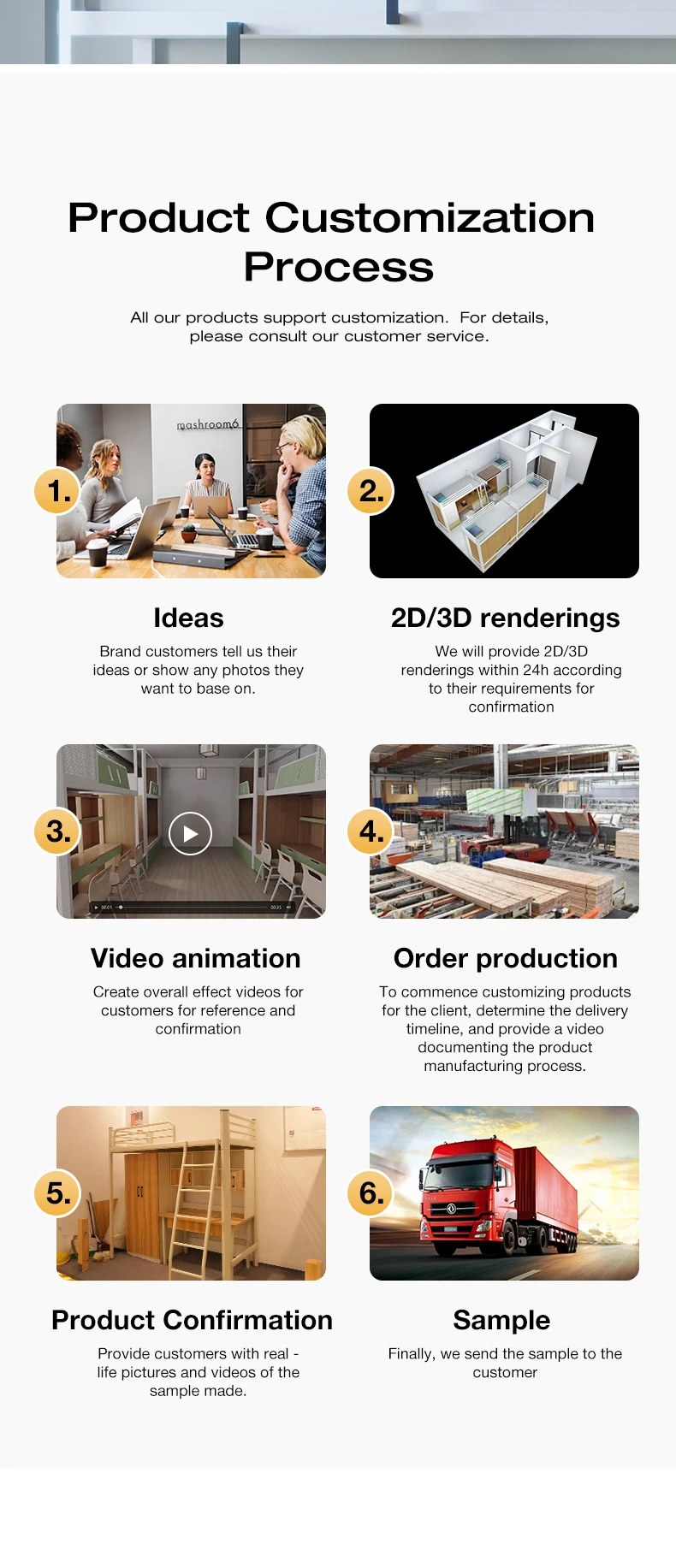 product factory free 3d design service single double metal dormitory beds adults students durable modern bunk beds for apartment school-7