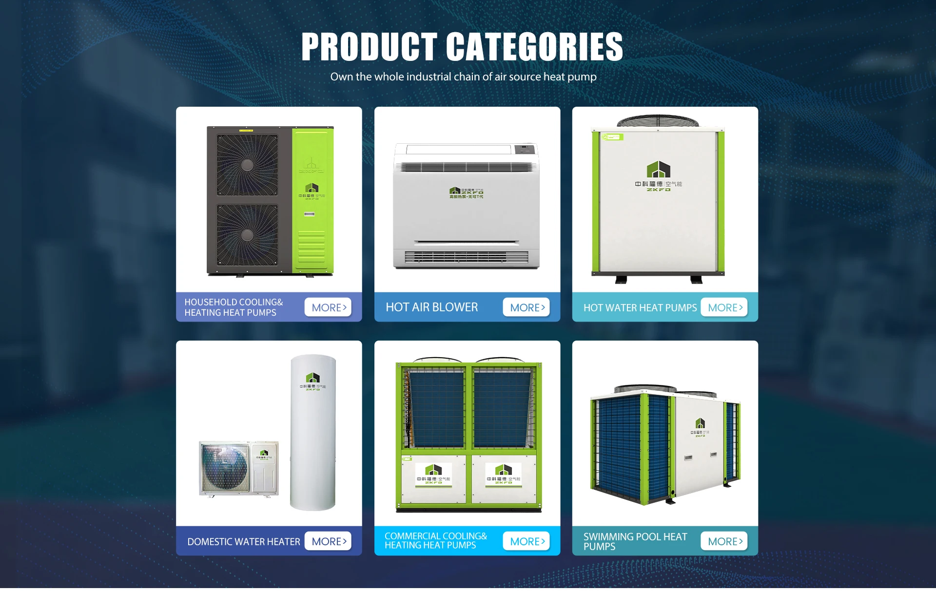 Air to Water Heat Pump, R22, 150l, 200l, 250l - detail 8