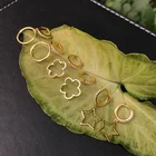 Diamond Hoop Earring Luxury Fashion Crystal Zircon Diamond Gold Plated Hoop 925 Silver Women Earring