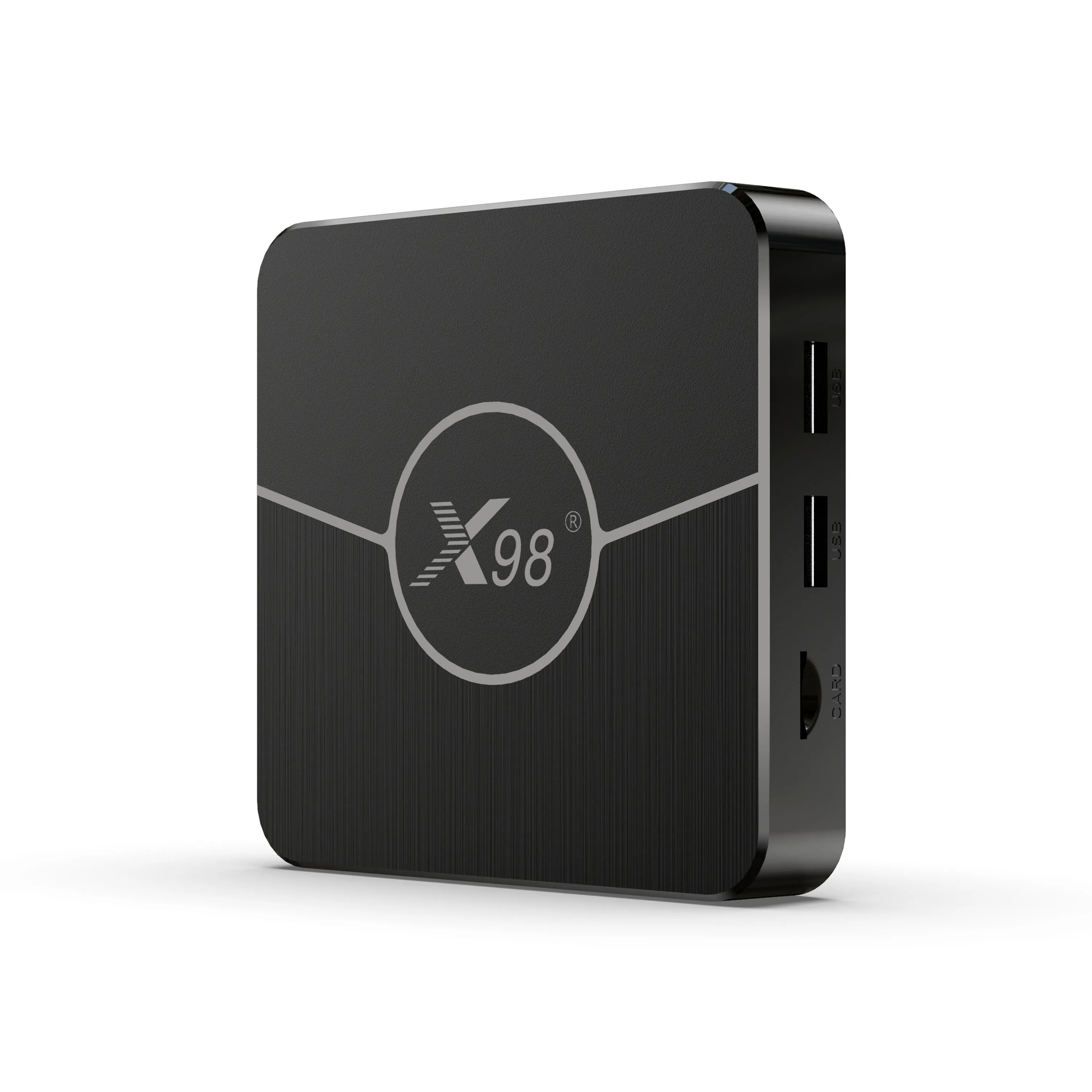 High Quality Android11 Tv Box X98plus 12 Nm Of Lower Power Consumption  S905w2 Chip Support For Av1 4kx2k 60fps Video Decoding - Buy Amlogic S905w2  Android11 Tv Box Advertising Box,Av1 4kx2k@ 60fps