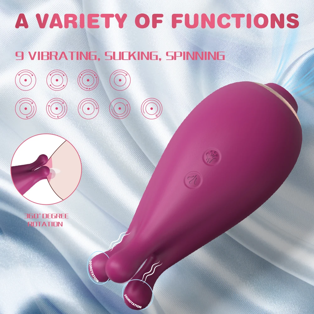 Bionic Octopus Design Adult Nipple Kneading Other Massage Products Clitoral Sucking Vibrator Sex Toys for Woman H344bd2814c7a401b88bca7c6efe98b1et