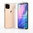 Phone Iphone High Clear Soft TPU Crystal Gel Mobile Phone Accessories For IPhone 11 11 Pro Max Case Clear