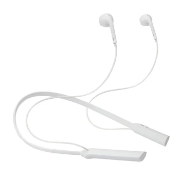 sport earphones with microphone best bass wireless magnet mini game in-ear earbuds neck mounted wireless sports earphones