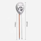 Tester New Silver Portable 3-in-1 Soil PH/humidity/light Tester