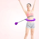 Hula Hoops Gym Fitness Weighted Smart Hula Hoops For Adults Hula Ring Fitness Detachable Hula Hoops With Ball