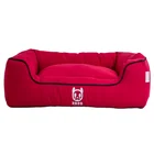 Red Hight Quality Low Price Dark Red Oxford Rectangle Gap Pet Nest Cat House