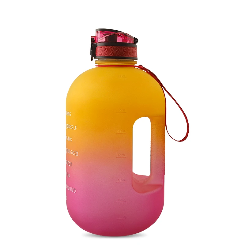 Amazon top seller Large Sports Water Bottle 3.78L/1 Gallon Water Bottle Outdoor Sports Gym Fitness Outdoor Bottles