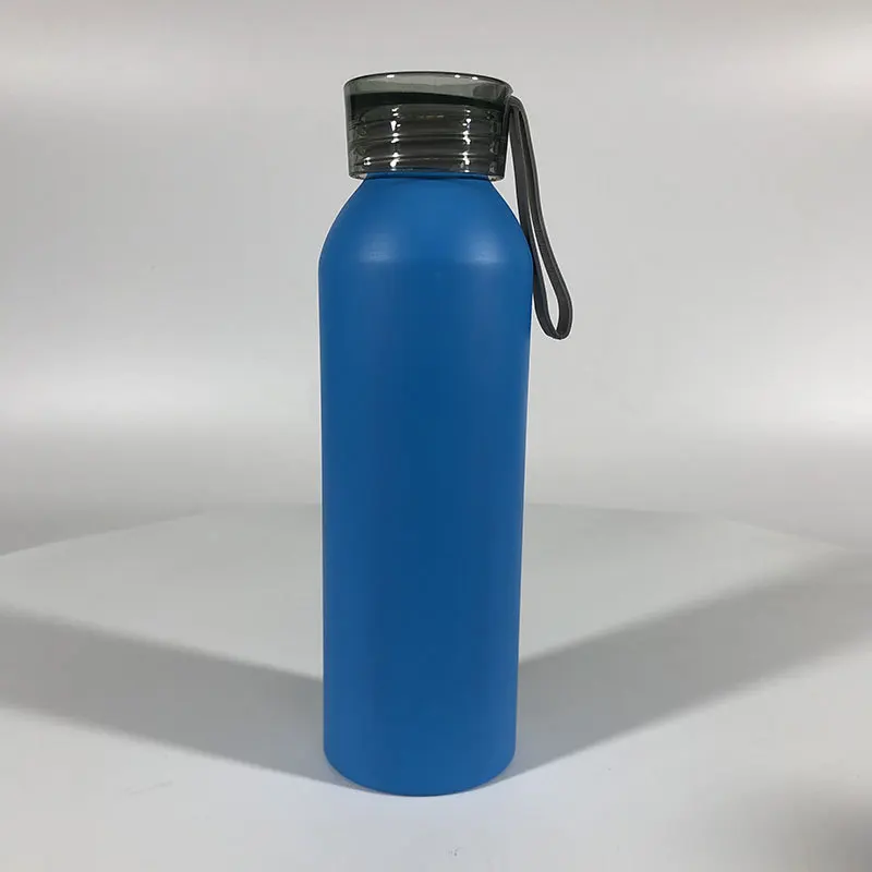 wholesale EHot Sale New Product Wholesale Custom Metal 650ml Aluminium Outdoor Sport Drinking Flask single Water Bottle