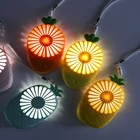 Hand Fan Portable Hand Held Fan Silent Children's Student Gift Hand Held Fan Rechargeable Lovely Fan