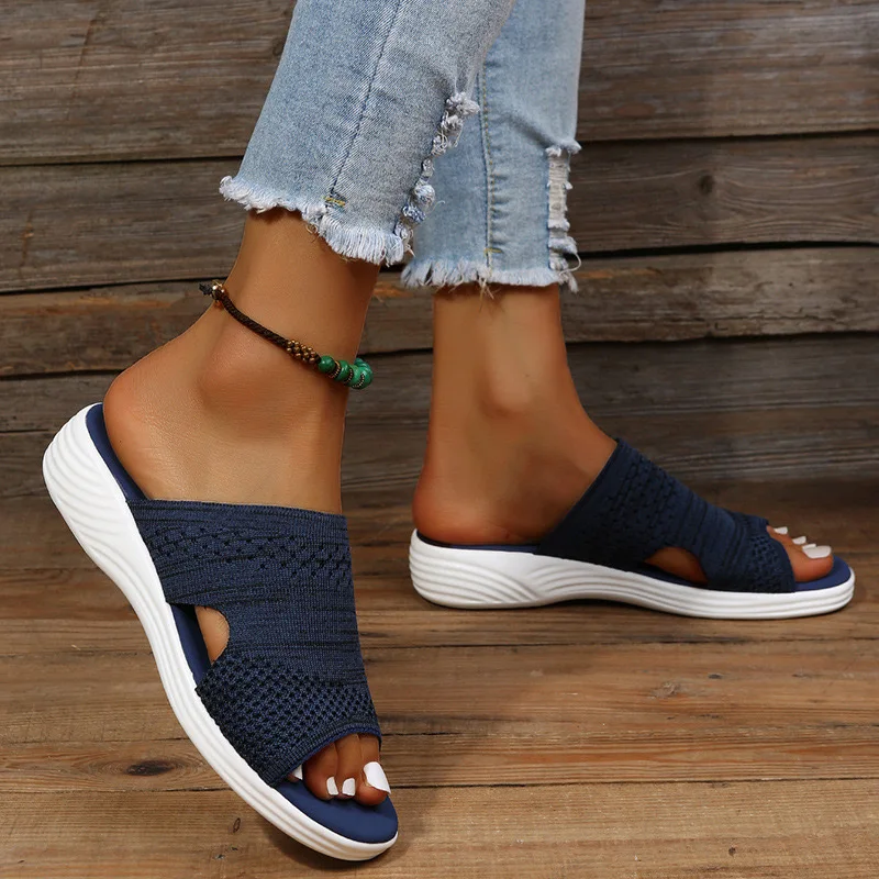 2024 new fashion  Casual Ladies Slippers Sandals luxury sandals for women