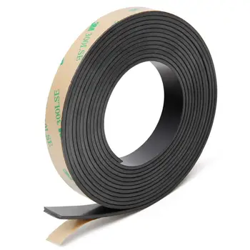 Strong Adhesive Soft rubber magnet strip strong adhesive magnetic tape