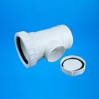 Pipe Fitting Cold-resistant Injection Mould 3 Faucet Reducing Tee PVC Pipe Fitting