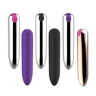 Sex Toy High Quality Usb Rechargeable Battery Woman Waterproof Sex Toy Metal Mini Bullet Shape Vibrator