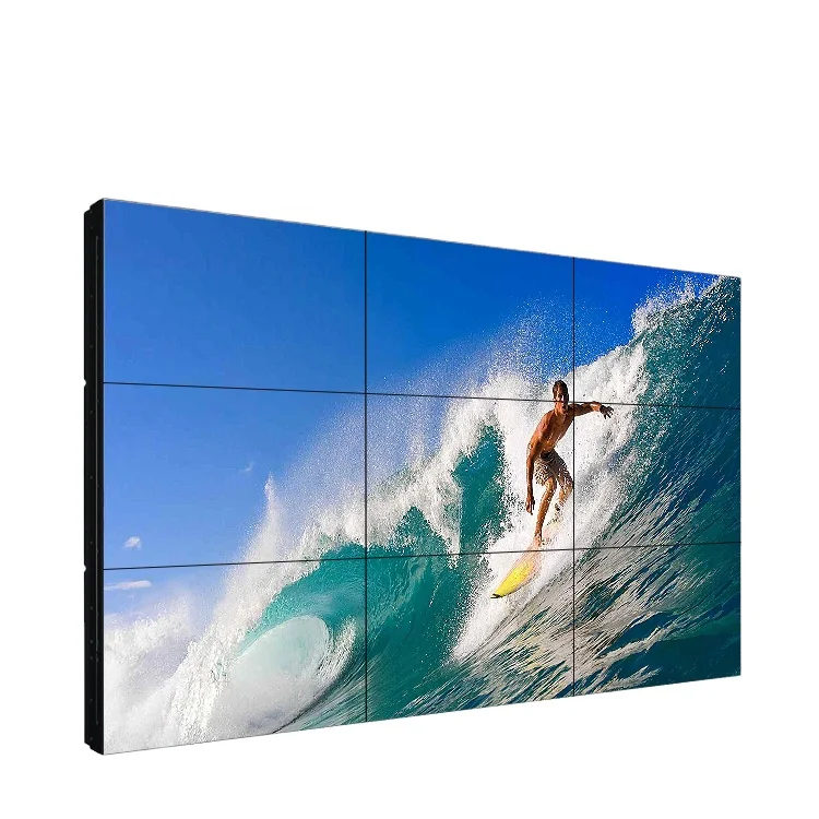55 Inch 3x3 LCD Video Wall Display Digital Signage For Trade Show