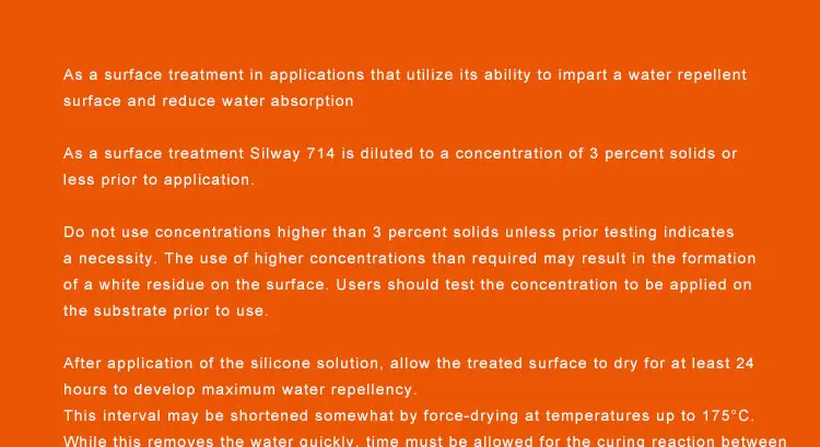 Nano Hydrophobic Coating Waterproofing Materials for Concrete Roof