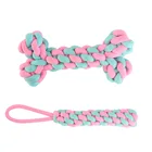 Pet Ball Wholesale Custom 12 Pack Pet Dog Cotton Rope Chew Toys Ball Set For Small Medium Dogs