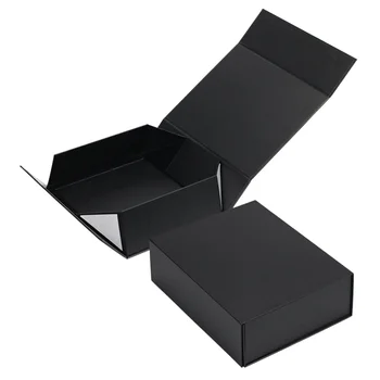 Custom deluxe magnetic cosmetics box printed cardboard folding gift box