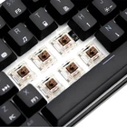 Factory Distributor Multiple Lighting 61 Key Gaming Office Mechanical Keyboard JK-61AA