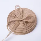 Wedding Natural Vintage Jute Burlap Ribbon DIY Wedding Belt Floristry Birthday Party Christmas Decoration