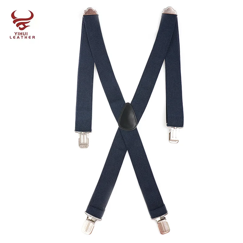 2021 Elastic Adjustable Pants Shirt Stays Suspenders Men Clothing Accessories Men's Suspenders