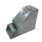 Heavy Duty Aluminum Semi Truck Side Storage Step Box / 28" L X 12" W X 22" H