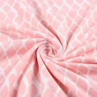Interlock Classic Ready-made Interlock Prismatic Pink Weft Knit Available Digital Print Stretch Fabric