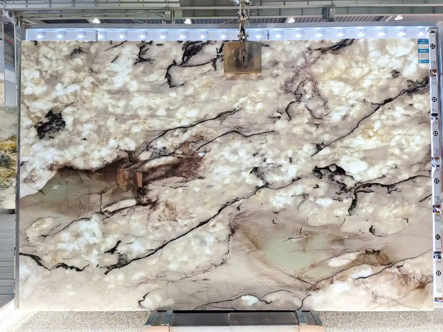 product natural polished cristallo for quartzite dolomite big slab translucent wall panel decor for villa with 1 year warranty-3
