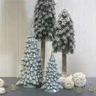 Tree Christmas Trees Tree Party Supplies Xmas Tree Party Ceramic Christmas Trees With LED Jurassic Christmas Ornament