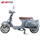 Electric Scooter Scooters And Electric Scooters EEC COC Retro Classic Electric Vespa Vintage Retro Classic Italy Electric Scooter With Top Box Range 90km 2000W 60V USB Port